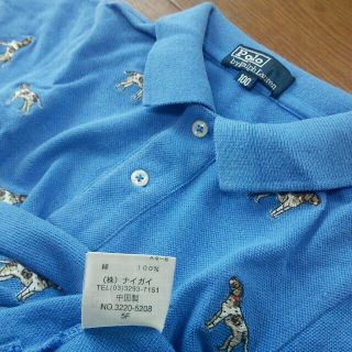 ラルフローレン(Ralph Lauren)のラルフ☆100☆ポロシャツ☆ワンちゃん柄(Tシャツ/カットソー)