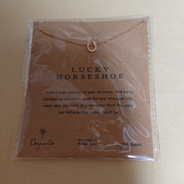 LUCKY HORSESHOE ネックレス レディースのアクセサリー(ネックレス)の商品写真