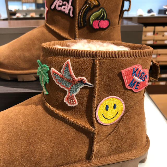 UGGワッペン ムートンブーツなどをカスタマイズできるワッペン 1