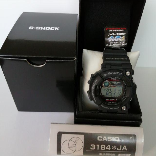 新品・タグ付 CASIO G-SHOCK FROGMAN GWF-1000-1JBLACK使用状況