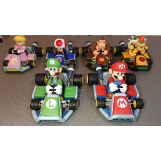 マリオカート  プルバックカー 6台セット(ミニカー)