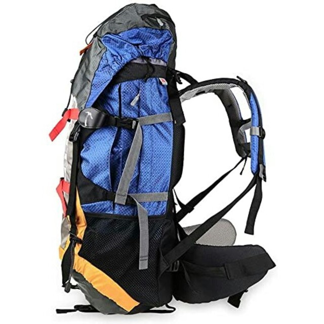 CREEPER　登山バッグ キャンプバックパック 超大容量 ナイロン 防水 60 スポーツ/アウトドアのアウトドア(登山用品)の商品写真