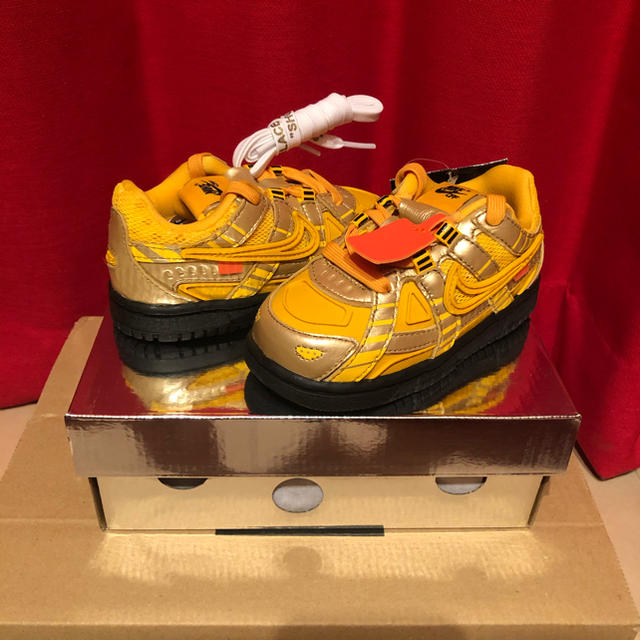 13cm OFF-WHITE × NIKE AIR RUBBER DUNK TD amareloae.com.br