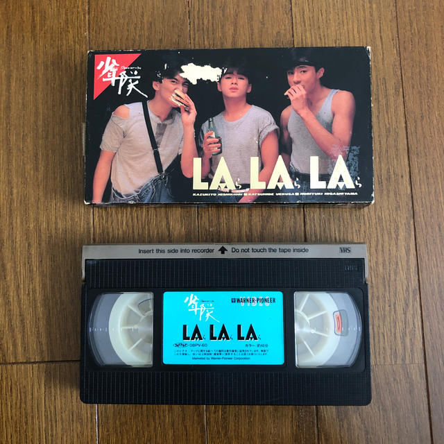 少年隊(ショウネンタイ)の少年隊　LA LA LA  VHS エンタメ/ホビーのエンタメ その他(その他)の商品写真