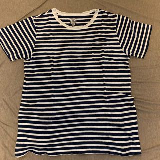 バーニーズニューヨーク(BARNEYS NEW YORK)のVIA SPARE ボーダーカットソー ネイビー×ホワイト(Tシャツ/カットソー(半袖/袖なし))