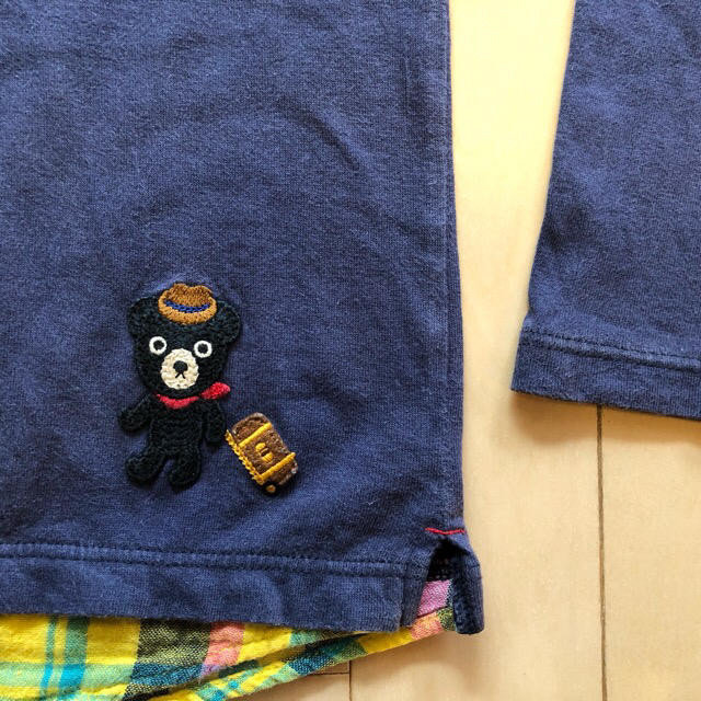 DOUBLE.B(ダブルビー)のキッズ　長袖 キッズ/ベビー/マタニティのキッズ服男の子用(90cm~)(Tシャツ/カットソー)の商品写真