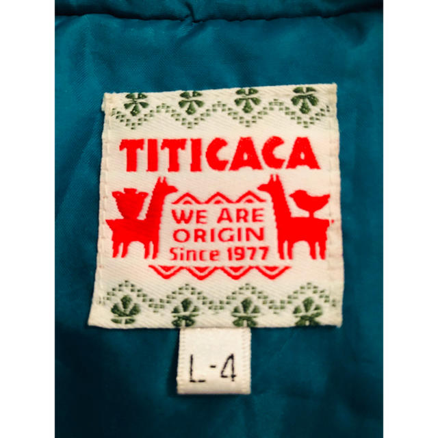 titicaca(チチカカ)の『たーちゃん様専用✨』titicaca 　綿入りベスト（フード付）大きめ！ レディースのトップス(ベスト/ジレ)の商品写真