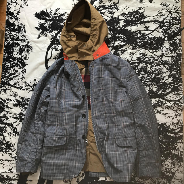 JUNYA MAN ジュンヤ リバーシブル マウンテンパーカー XS