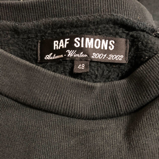 RAF SIMONS(ラフシモンズ)のRAF SIMONS  AUTUMN-WINTER 2001-2002  メンズのトップス(スウェット)の商品写真