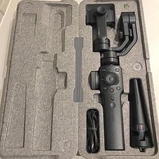 ゴープロ(GoPro)のZHIYUN SMOOTH 4 黒　スマホ用ジンバル スタビライザー　美品(自撮り棒)