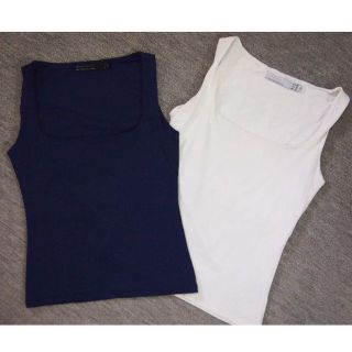 ザラ(ZARA)のZARAタンクトップ2枚組(タンクトップ)