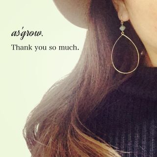 ビックフープピアス♡イヤリング(ピアス)