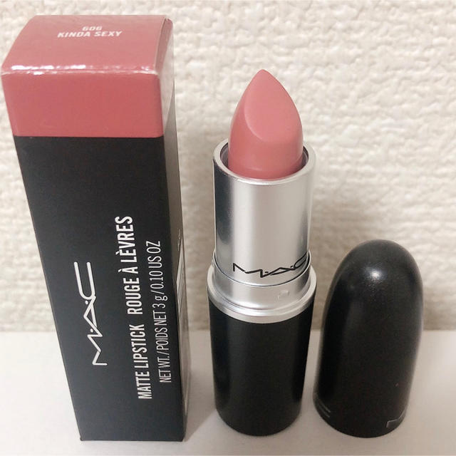 MAC 口紅　リップ　カインダセクシー　606 コスメ/美容のベースメイク/化粧品(口紅)の商品写真