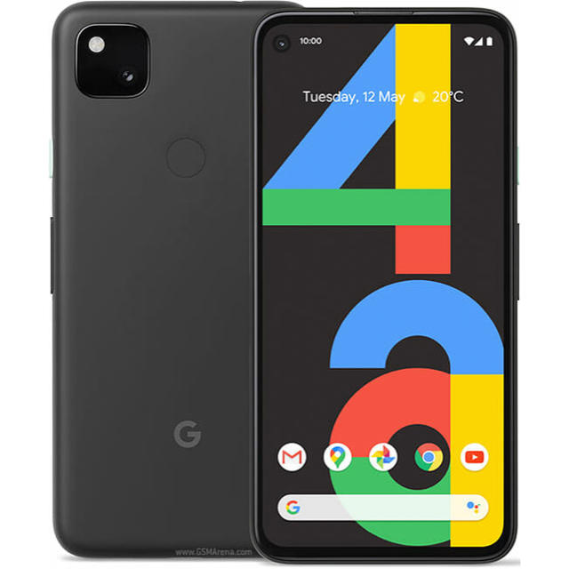 ANDROID(アンドロイド)のGoogle pixel4a (Just Black)SIMロック解除済 スマホ/家電/カメラのスマートフォン/携帯電話(スマートフォン本体)の商品写真