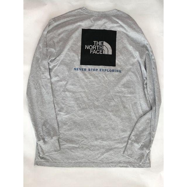 THE NORTH FACE(ザノースフェイス)の海外モデル THE NORTH FACE ノースフェイス ロンT 海外Ｌ メンズのトップス(Tシャツ/カットソー(七分/長袖))の商品写真