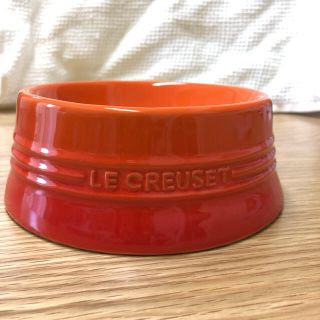 ルクルーゼ(LE CREUSET)のル・クルーゼ　ペットボール　オレンジ　M　新品(その他)