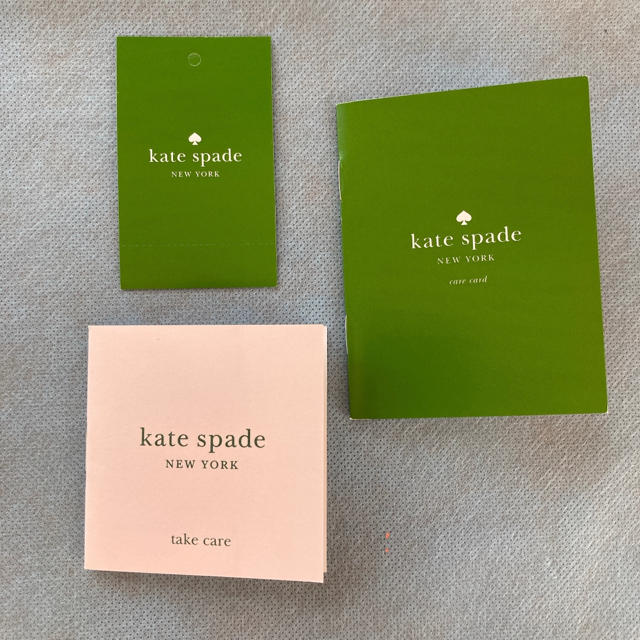 kate spade new york(ケイトスペードニューヨーク)のケイトスペード取扱説明書 レディースのファッション小物(その他)の商品写真