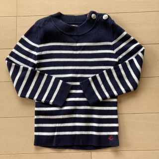 プチバトー(PETIT BATEAU)のプチバトー　綿ニット　95くらい(ニット)