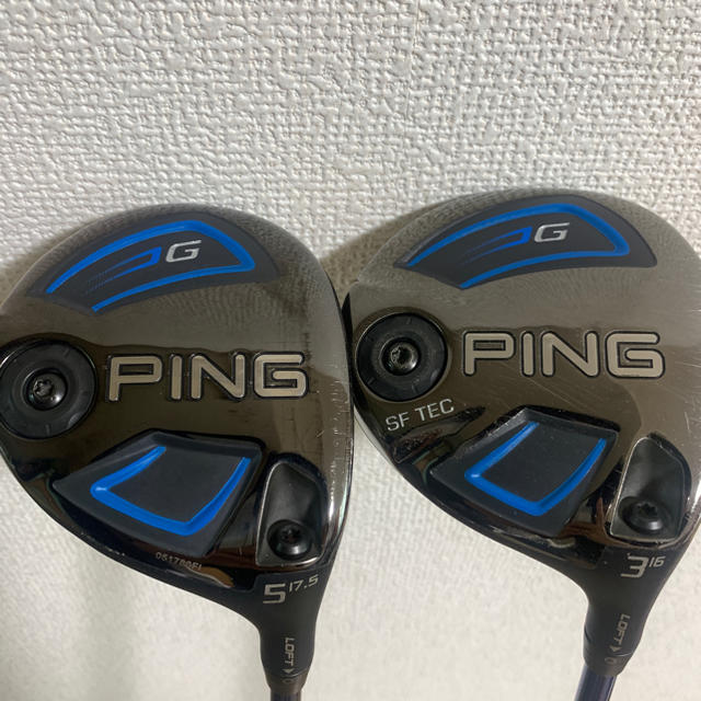 PING(ピン)のping G フェアウェイウッド　3w 5w 2本セット！ スポーツ/アウトドアのゴルフ(クラブ)の商品写真