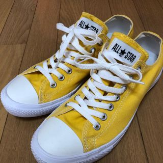 コンバース(CONVERSE)のスニーカー メンズ converse コンバース イエロー 27.5cm(スニーカー)