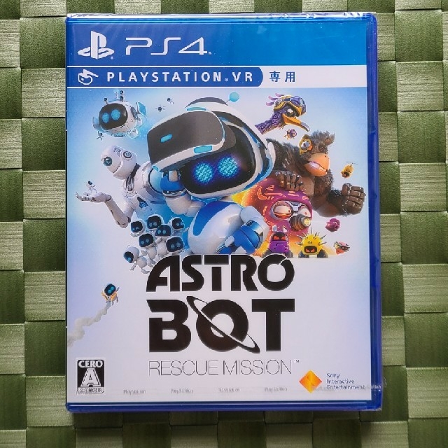 PlayStation VR(プレイステーションヴィーアール)のASTRO BOT RESCUE MISSION VR WORLDs set エンタメ/ホビーのゲームソフト/ゲーム機本体(家庭用ゲームソフト)の商品写真