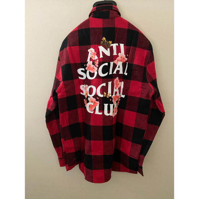 ANTI SOCIAL SOCIAL CLUB チェックネルシャツ