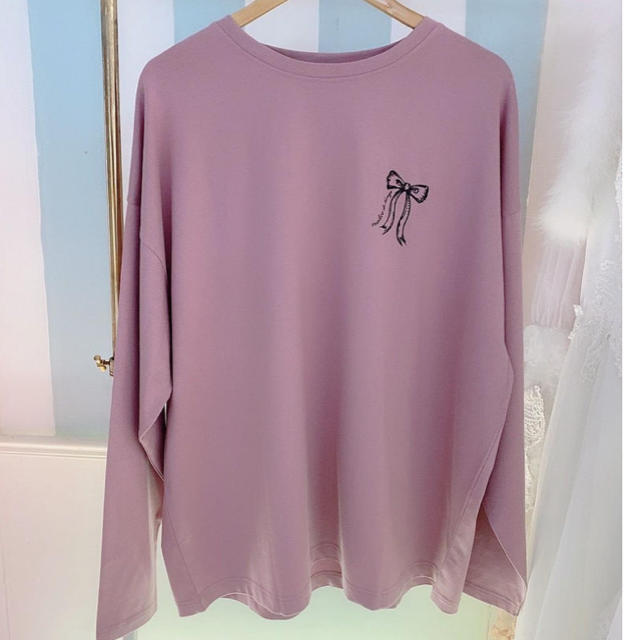 Ank Rouge - pium いたずら天使のオーバーサイズロングTシャツ Ank Rouge - pium いたずら天使のオーバーサイズロングTシャツ