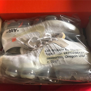 ナイキ(NIKE)のvapormax nike × off-white(スニーカー)