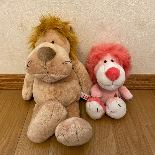 NICI ライオン　ぬいぐるみ エンタメ/ホビーのおもちゃ/ぬいぐるみ(ぬいぐるみ)の商品写真