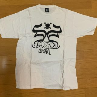 ステューシー(STUSSY)のステューシー　Tシャツ　白(Tシャツ/カットソー(半袖/袖なし))