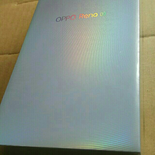 スマートフォン/携帯電話新品未開封 OPPO Reno A 64GB ブルー SINフリー