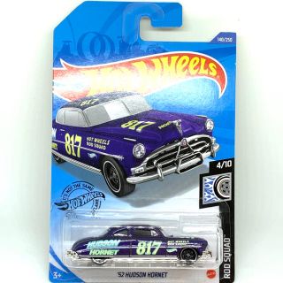 送料込　ホットウィール 52 ハドソン　ホーネット　紫(ミニカー)