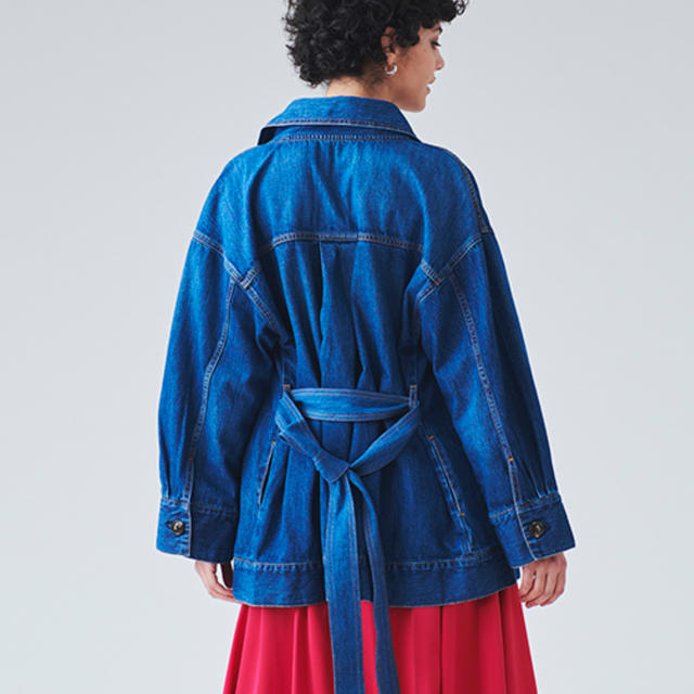 LANVIN en Bleu(ランバンオンブルー)の2020年　ランバンオンブルー　♡ デニム ジャケット　Gジャン レディースのジャケット/アウター(Gジャン/デニムジャケット)の商品写真