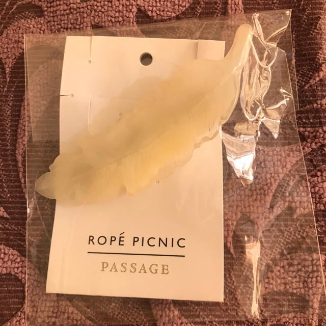 Rope' Picnic(ロペピクニック)の【未使用】ロペピク&WEGO ヘアアクセ、キーホルダー　3点セット レディースのヘアアクセサリー(バレッタ/ヘアクリップ)の商品写真