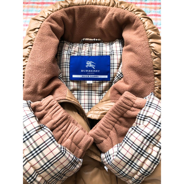 BURBERRY BLUE LABEL(バーバリーブルーレーベル)のバーバリーブルーレーベル　ダウンコート レディースのジャケット/アウター(ダウンコート)の商品写真