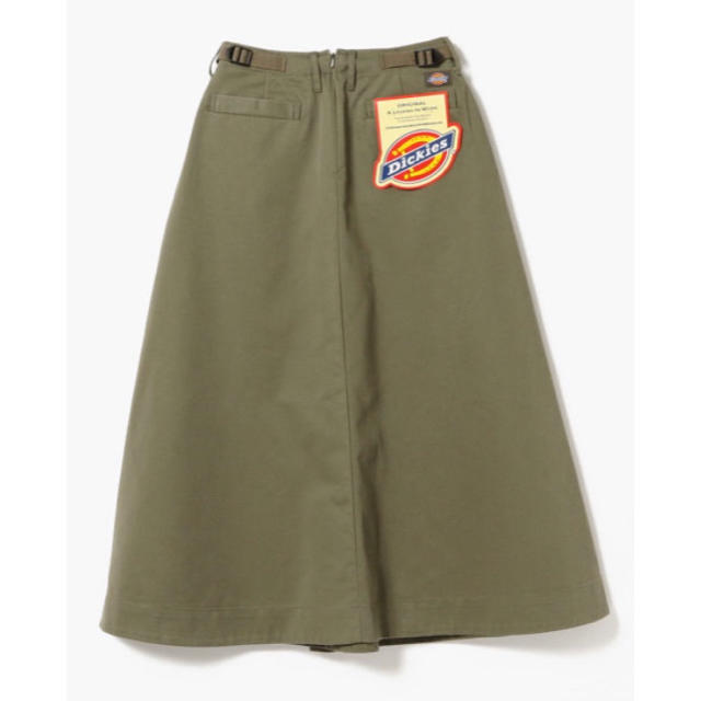 B:Ming by BEAMS  Dickies ロングスカート　カーキ