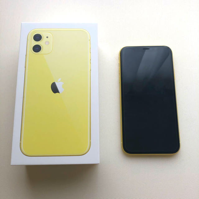 【極美品】iPhone 11 イエロー 本体