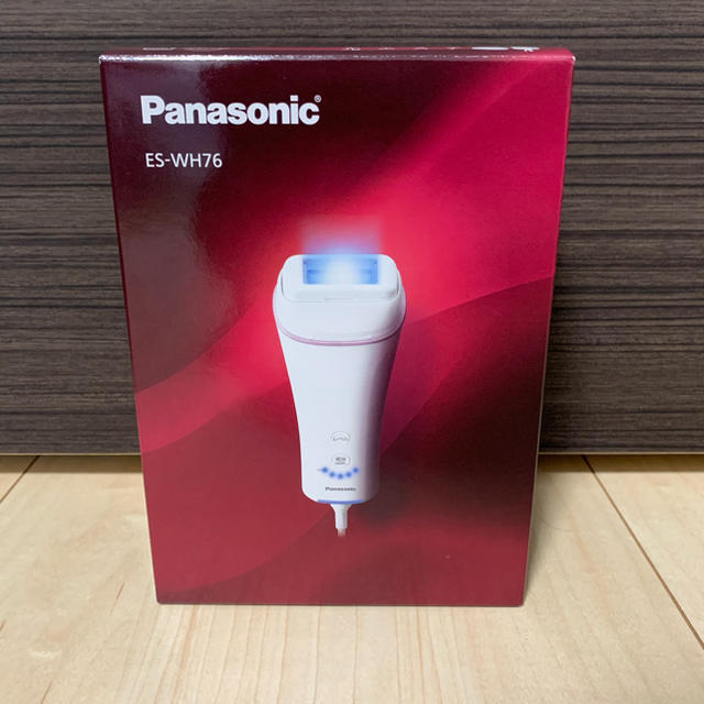 【新品未使用】 Panasonic 光エステ ES-WH76-P