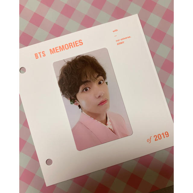 BTS MEMORISE 2019 Blu-ray テヒョン トレカ 台紙付き