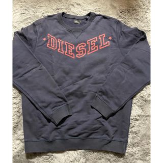 ディーゼル(DIESEL)のDIESEL☆ロゴプリント☆トレーナーXL☆USED(スウェット)