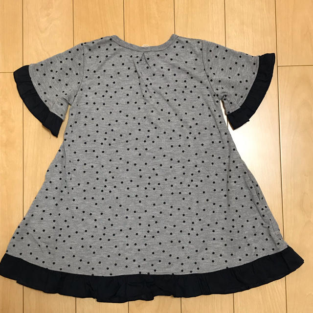 BEBE Noeil(ベベノイユ)のBEBE Noeil 【新品】半袖ワンピース 100㎝ キッズ/ベビー/マタニティのキッズ服女の子用(90cm~)(ワンピース)の商品写真