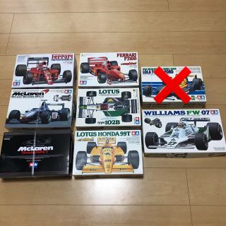 タミヤ　1/20グランプリコレクション　絶版品　7個セット(模型/プラモデル)