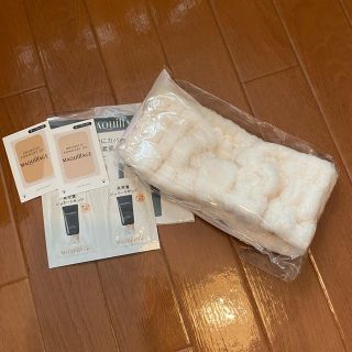 エリクシール(ELIXIR)のELIXIR オリジナルターバン 新品未使用　マキアージュサンプル付き(ヘアバンド)