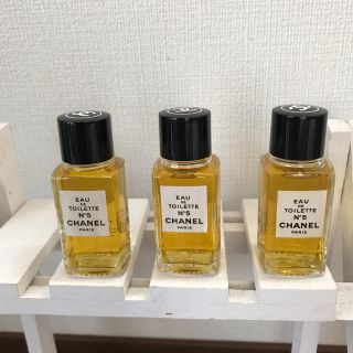 シャネル(CHANEL)の未使用シャネル　No.5トワレ　19ml×3本(香水(女性用))