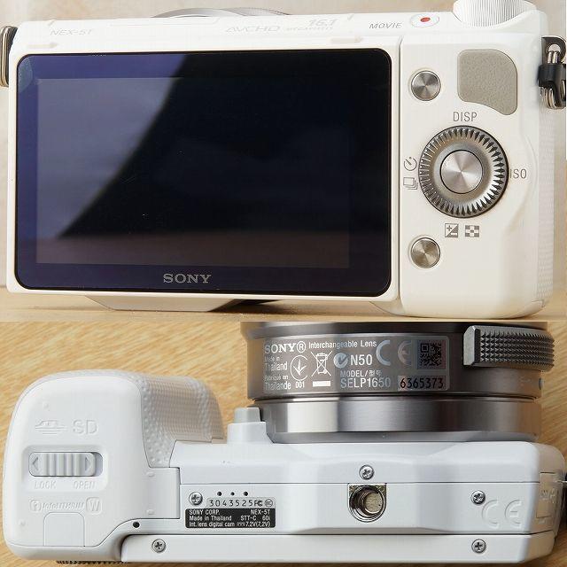 Wi-Fi★NEX-5T SONY 2350ショット ミラーレス