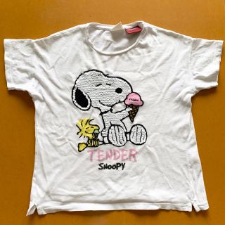 ザラキッズ(ZARA KIDS)のZARA スヌーピーTシャツ　128センチ(Tシャツ/カットソー)