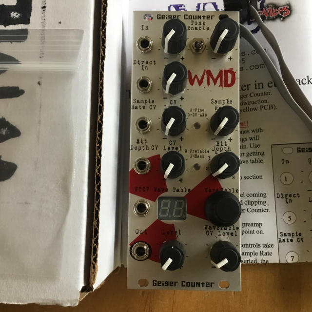 WMD Geiger Counter Module