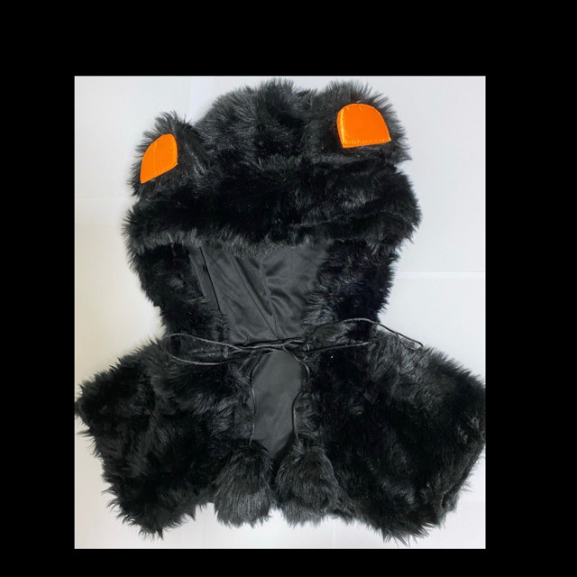ハロウィンコスプレ　クマ　（黒） エンタメ/ホビーのコスプレ(衣装一式)の商品写真