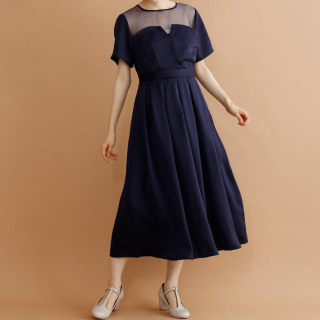 merlot(メルロー)のmerlot🌿ビスチェ風ワンピース レディースのフォーマル/ドレス(ロングドレス)の商品写真