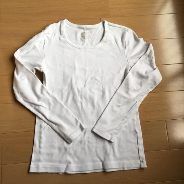 MUJI (無印良品)(ムジルシリョウヒン)の長袖　Tシャツ レディースのトップス(Tシャツ(長袖/七分))の商品写真